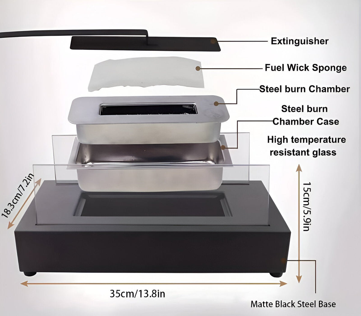 FlameEase - Tischkamin