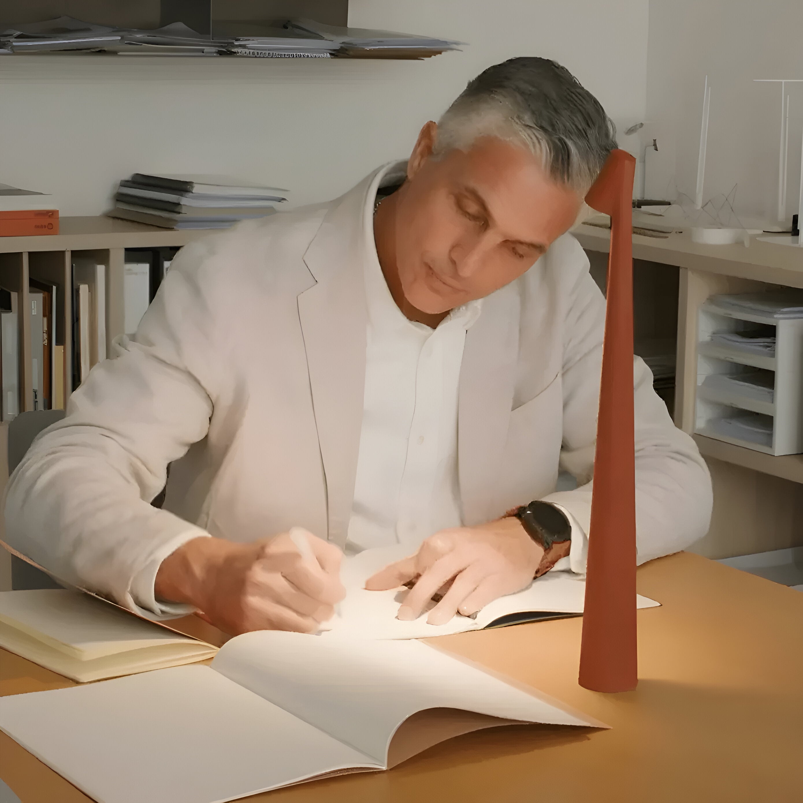 RadianceTouch - Kabellose wiederaufladbare Tischleuchte