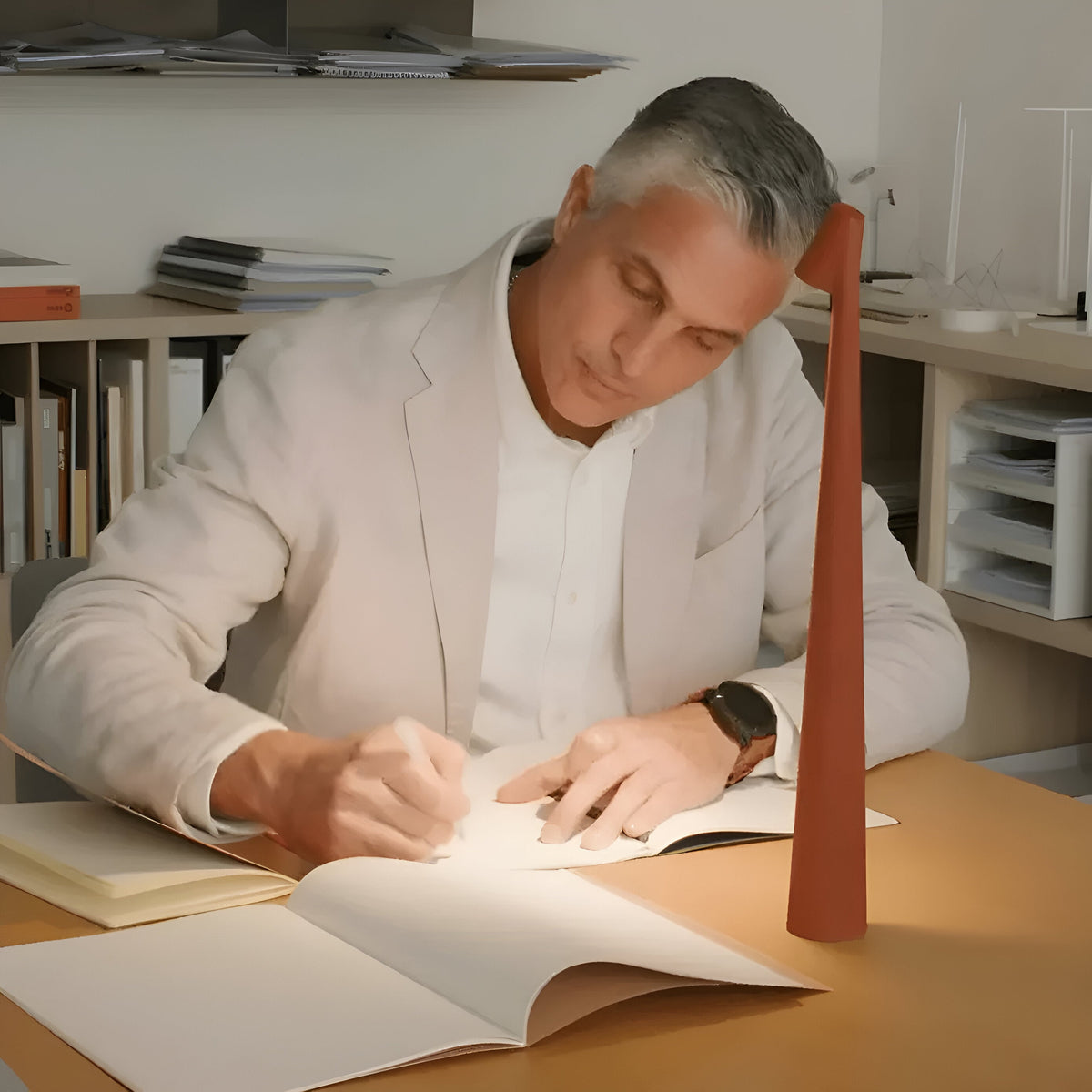 RadianceTouch - Kabellose wiederaufladbare Tischleuchte