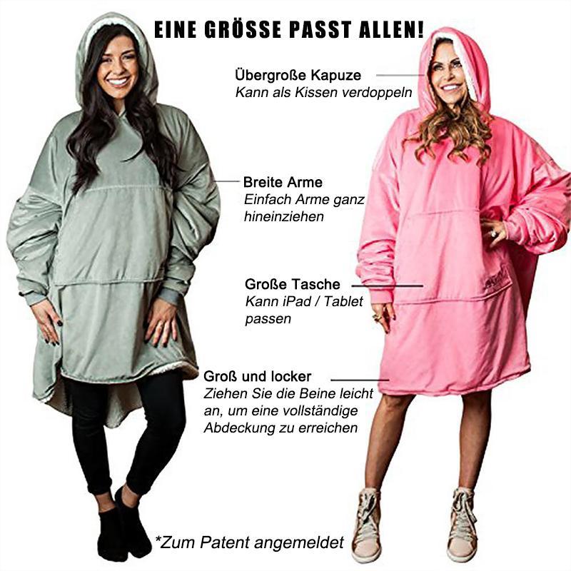 SnugWrap übergroße tragbare Decke