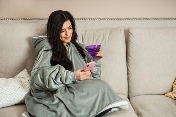 SnugWrap übergroße tragbare Decke