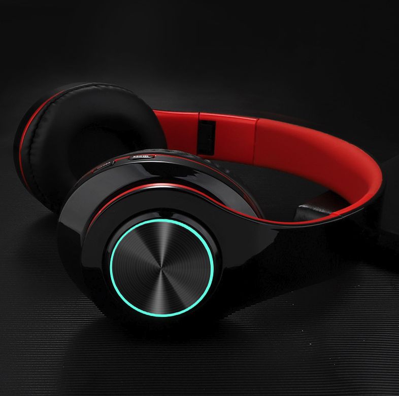 Kabellose Big Bass Over-Ear Bluetooth-Kopfhörer Mit Mikrofon