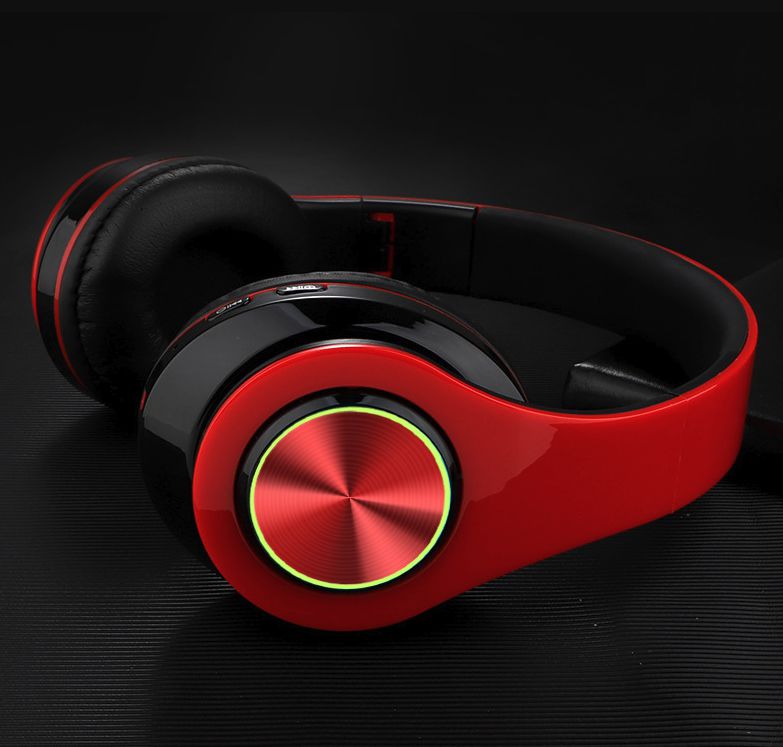 Kabellose Big Bass Over-Ear Bluetooth-Kopfhörer Mit Mikrofon