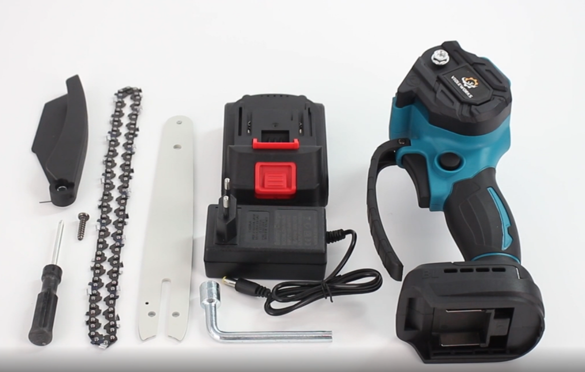 TimberSlicr Pro - Schnurlose Mini-Kettensäge für Baumbeschnitt