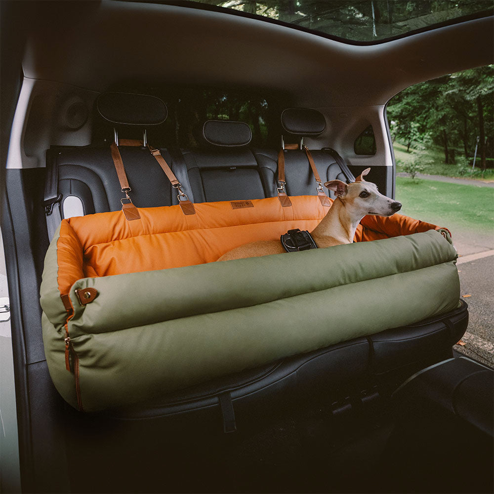 ComfortPaws - Auto-Hundebett