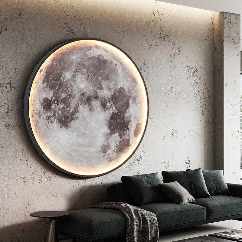 GlowSphere Moon Wandleuchte