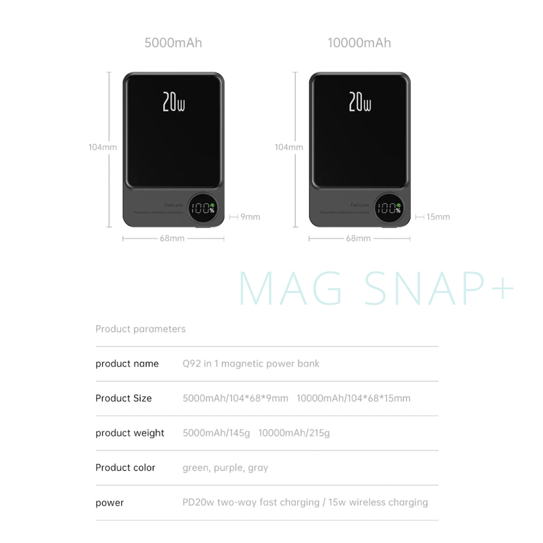 MagniCharge Ultra-Powerbank