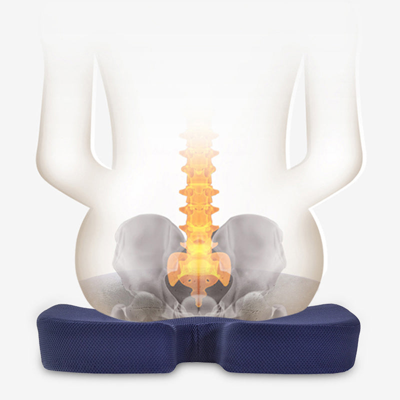 Memory Foam Sitzkissen & Rückenstütze-LokaHeim