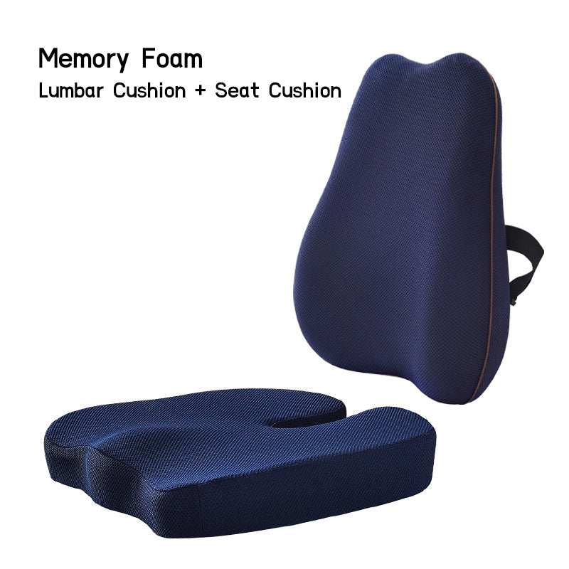 Memory Foam Sitzkissen & Rückenstütze-LokaHeim