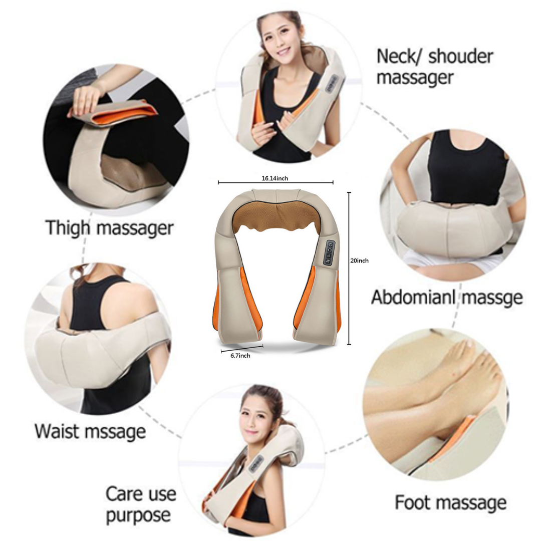 ZenTherapy Shiatsu Nacken- und Rückenmassagegerät