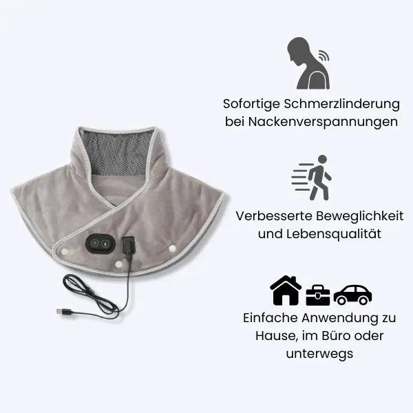 RevivaTherm Pro - Wärme-Massagegerät für Nackenschmerzen