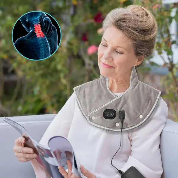 RevivaTherm Pro - Wärme-Massagegerät für Nackenschmerzen