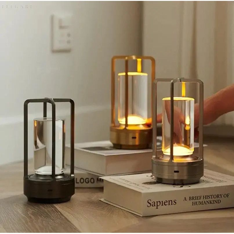 CozyGlow Laterne - Tragbare nordische LED-Lampe