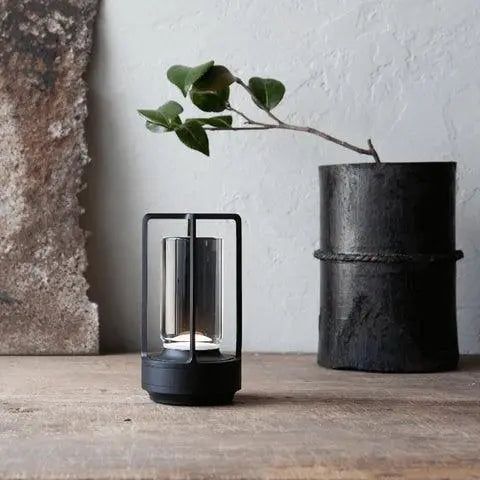 CozyGlow Laterne - Tragbare nordische LED-Lampe