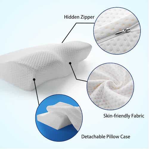 PillowZen Comfort - Ergonomisches Kopfkissen für Nackenschmerzen