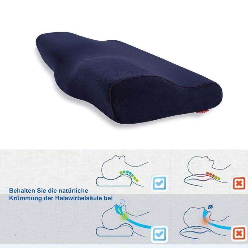 ComfortAlign - Nackenstützkissen aus Memory-Schaumstoff