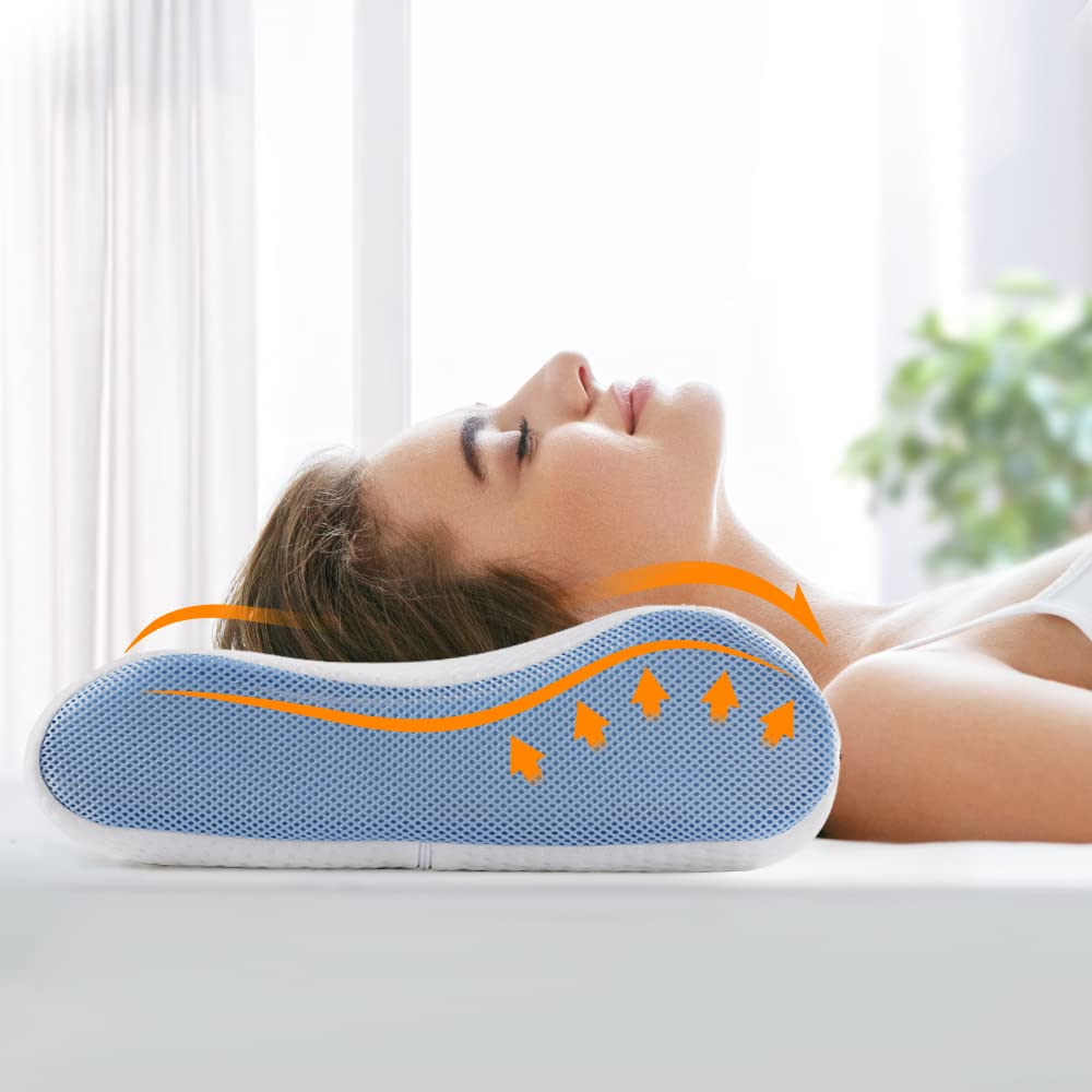 PillowZen Comfort - Ergonomisches Kopfkissen für Nackenschmerzen