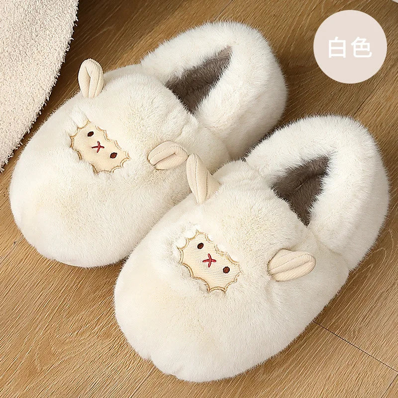 SheepyFuzz - Plüsch-Winter-Wärme-Pantoffeln