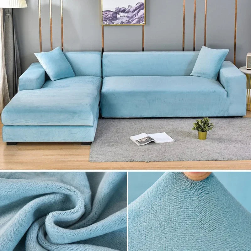 Plüschsofa Stretch Abdeckung