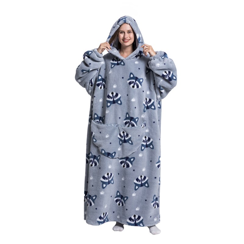 Riesige Cartoon-Hoodie-Decke