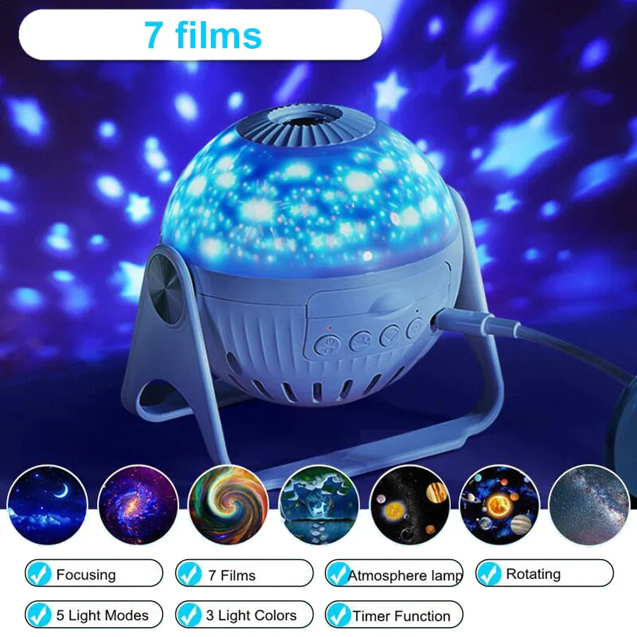 StarrySky Pro - Galaxy-Projektor mit Bluetooth-Lautsprecher