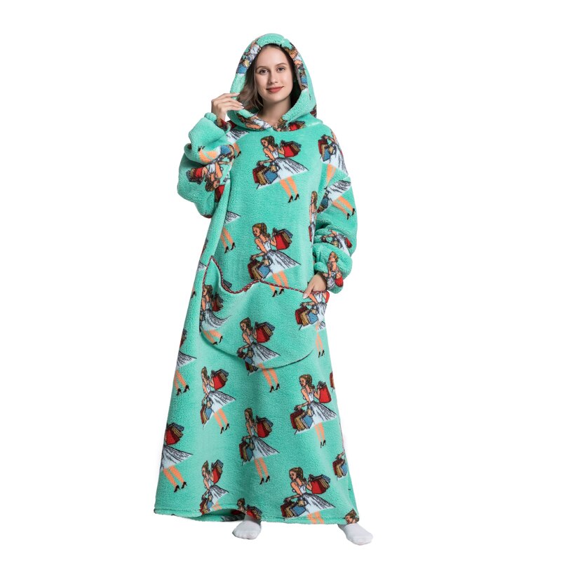 Riesige Cartoon-Hoodie-Decke