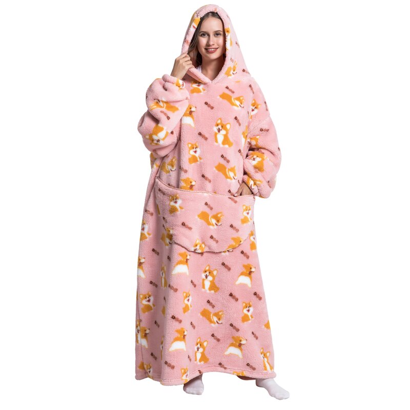 Riesige Cartoon-Hoodie-Decke