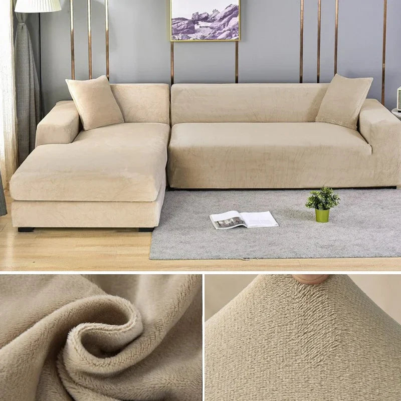 Plüschsofa Stretch Abdeckung