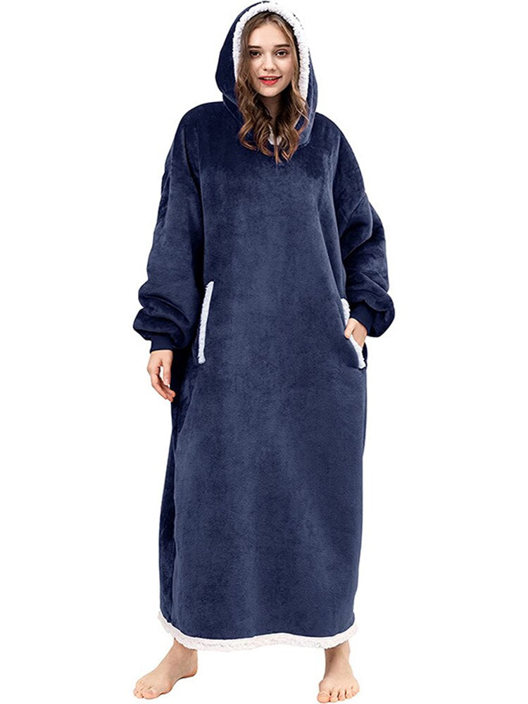 Übergroßes Kapuzen-Sweatshirt für ultimativen Komfort und Wärme