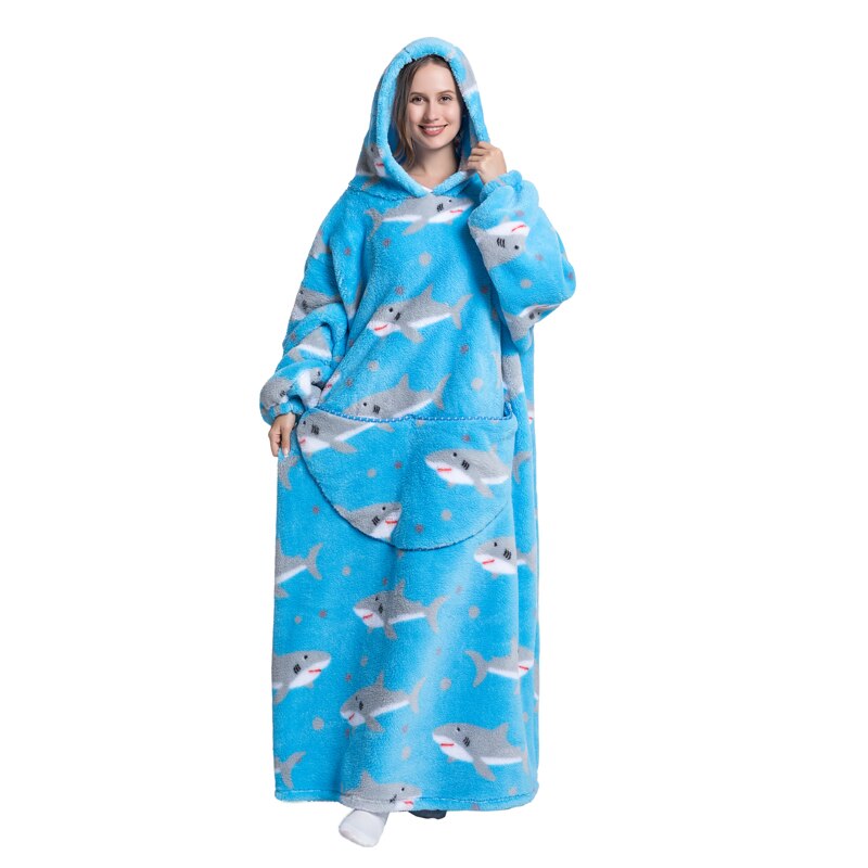 Riesige Cartoon-Hoodie-Decke