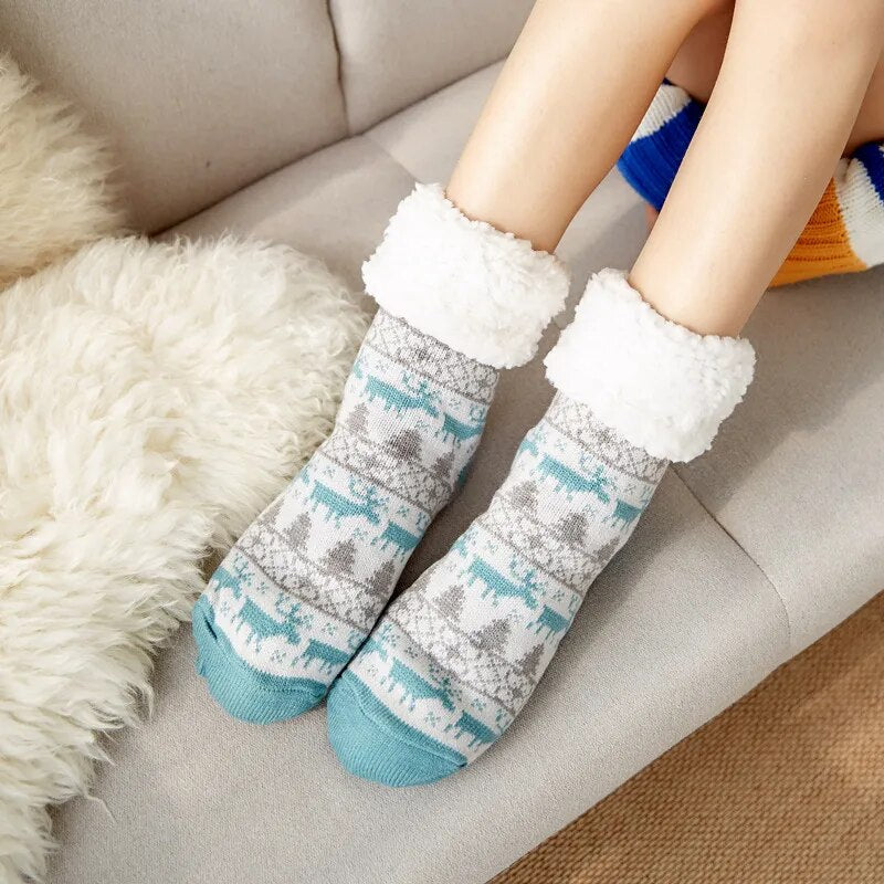 CozyFuzz Plüsch Socken