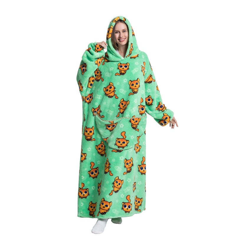 Riesige Cartoon-Hoodie-Decke