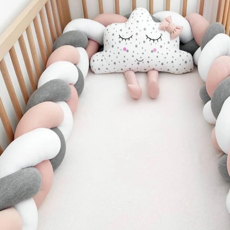 SleepSafe Baby Krippe Geflecht - Baby Krippe Stoßstange