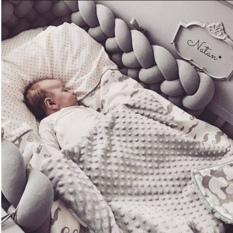 SleepSafe Baby Krippe Geflecht - Baby Krippe Stoßstange