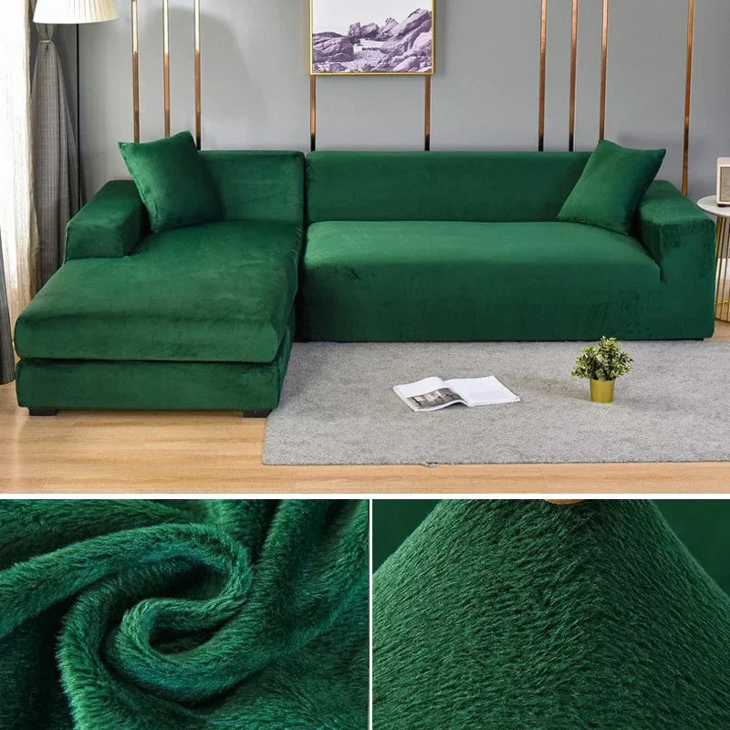 Plüschsofa Stretch Abdeckung
