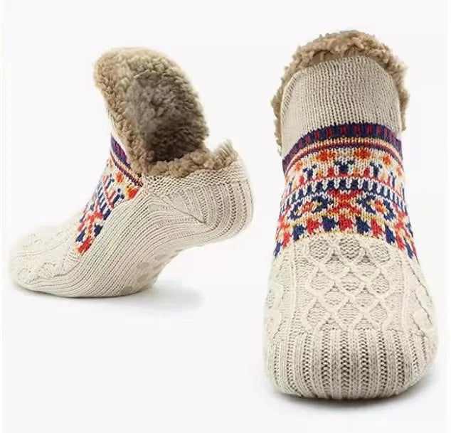 HeatHaven Wintersocken - Fleece-gefütterte warme Socken