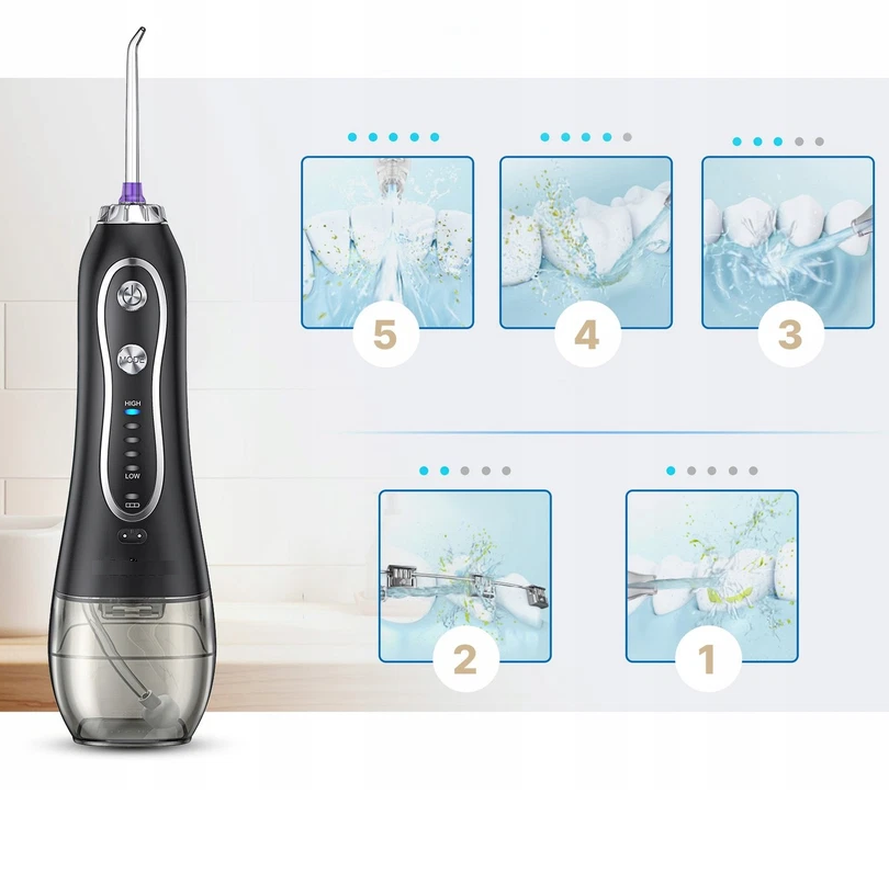 ZahnRein - Tragbarer Munddusche