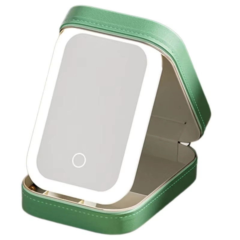 GlowGlance Tragbarer LED-Makeup-Spiegel