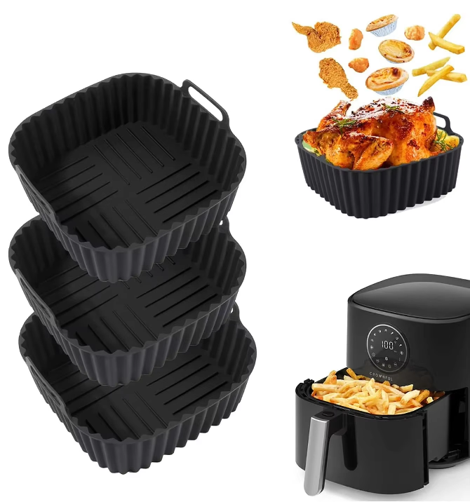 AirChef FlexiLiner - Silikon-Luftfritiereinlage