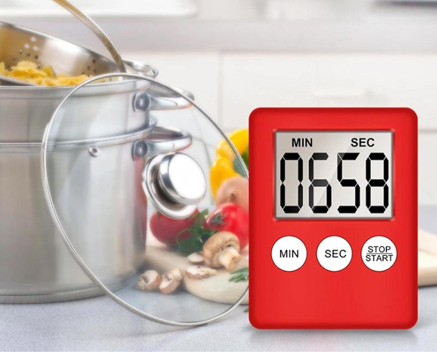 QuickTick – Digitale Küchenuhr