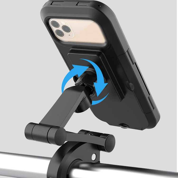 StaubGuard - Wasserdichte Magnetische Handyhalterung für Motorrad