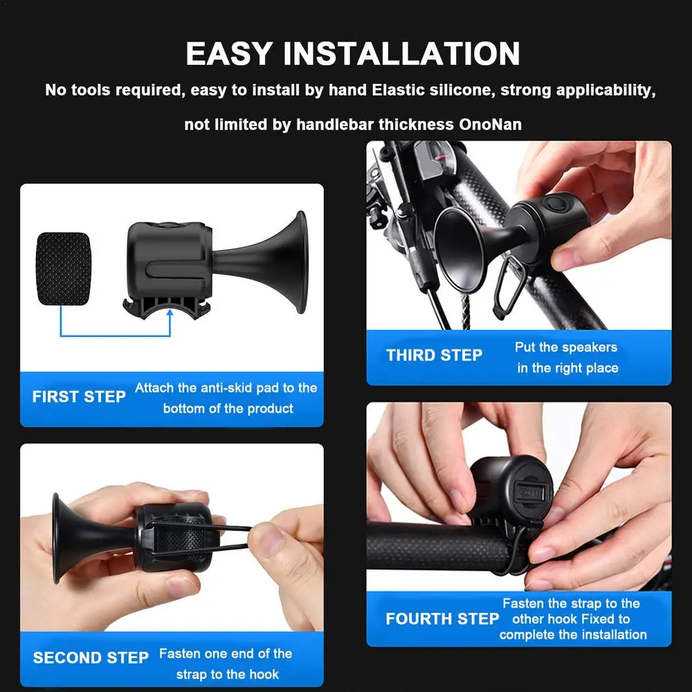 EchoRide - Elektrische Fahrradhupe