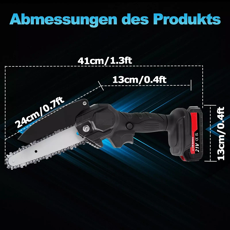 LumberLite - Mini Akku-Kettensäge