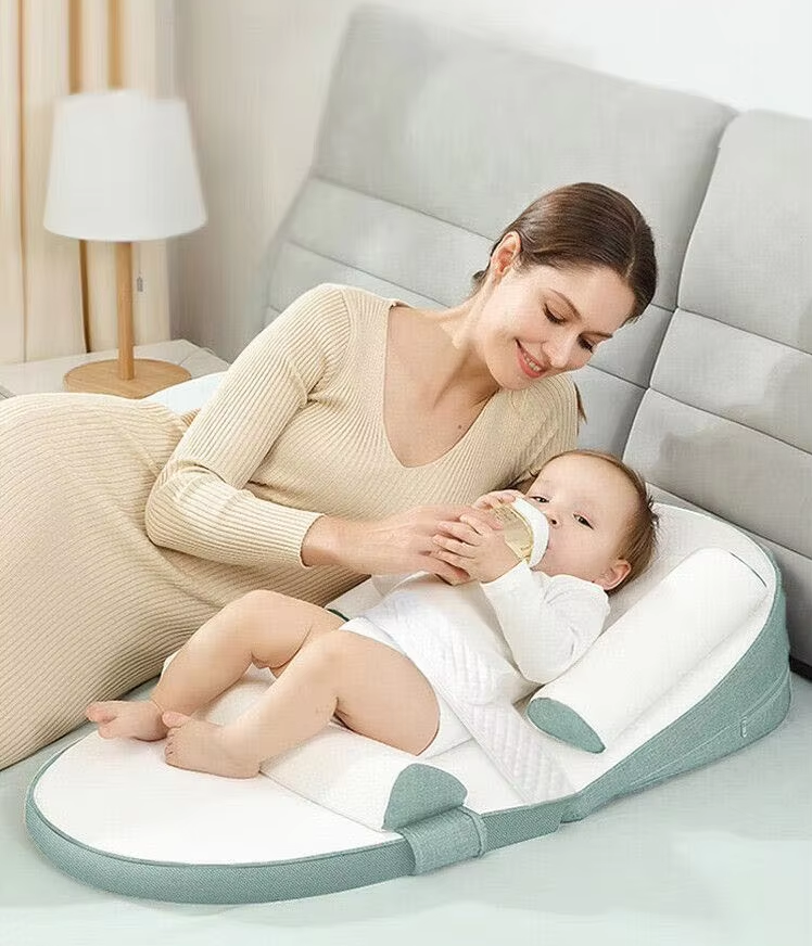 SnuggleNest Pro - Baby-Seitenschläfer-Kissen