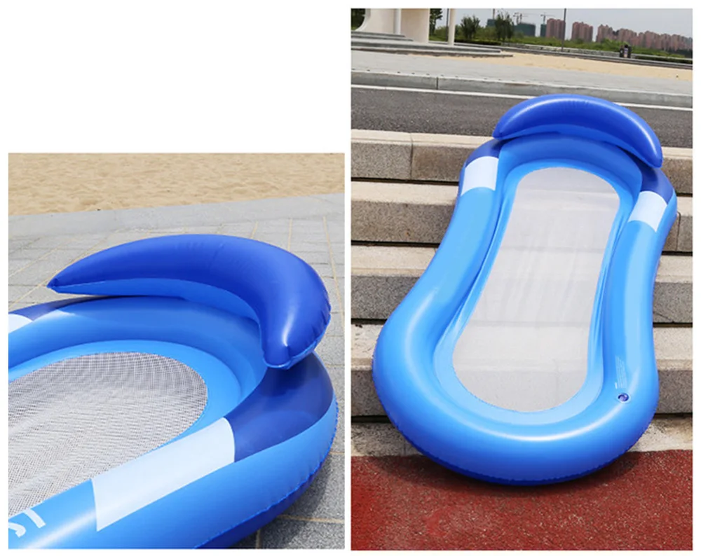 EasyFlow Lounger - Aufblasbarer Pool-Schwimmer für Erwachsene