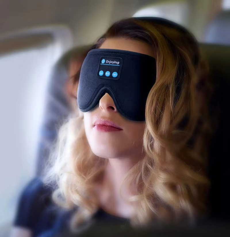 NightHarmony Ultra - Schlafmaske mit integriertem Kopfhörer