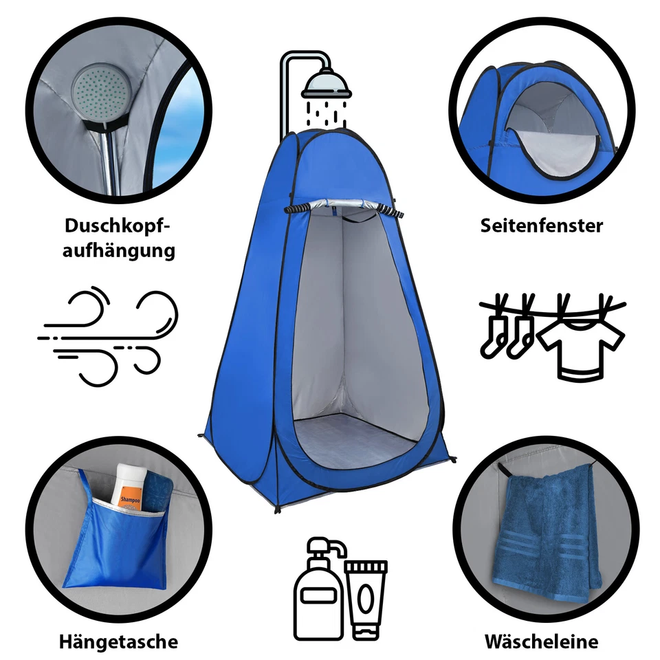 CampShell Gear - Pop Up Sichtschutz-Zelt