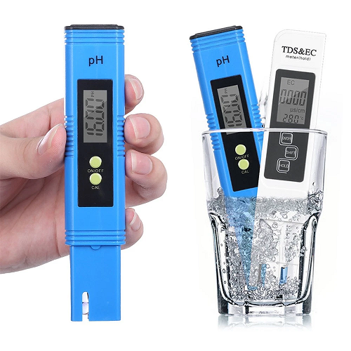 AquaGenau - Digitales pH-Meter & TDS EC Tester Set