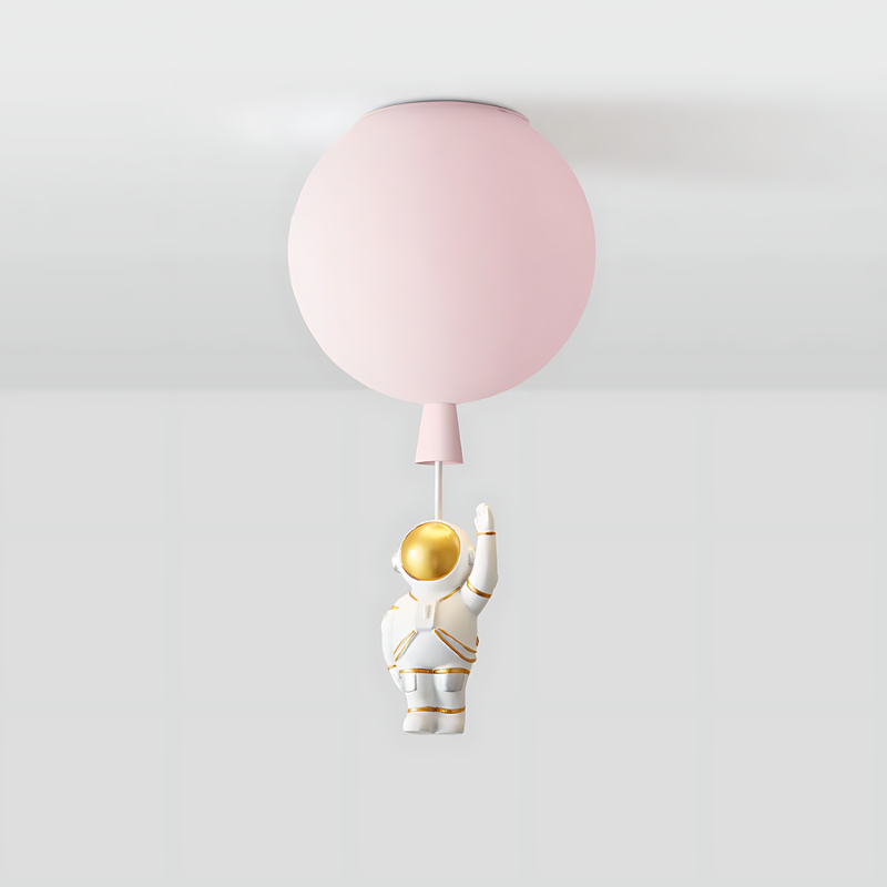 CosmoGlow Astronaut Licht - LED-Deckenleuchte mit Weltraumthema