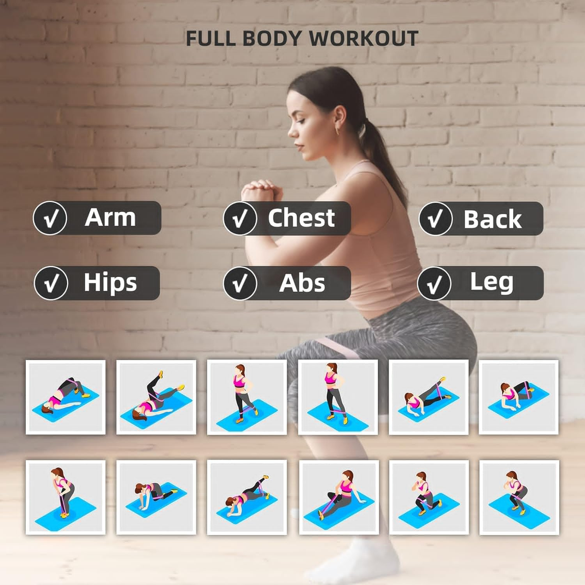 FlexPro-Bänder – Widerstandsbänder-Set